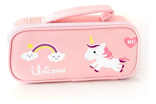 Estuche Diseño Unicornio Colores Varios