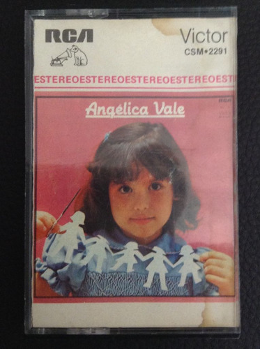 Cassette Cinta Angélica Vale Raro De Colección!