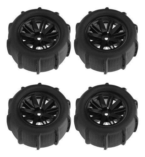 Ruedas Rc Desert Para Coche 1/16 Rc, 4 Unidades, Neumáticos