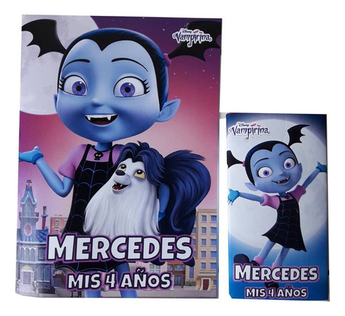 40 Bolsitas 40 Libritos Y 40 Lapices X6 Vampirina