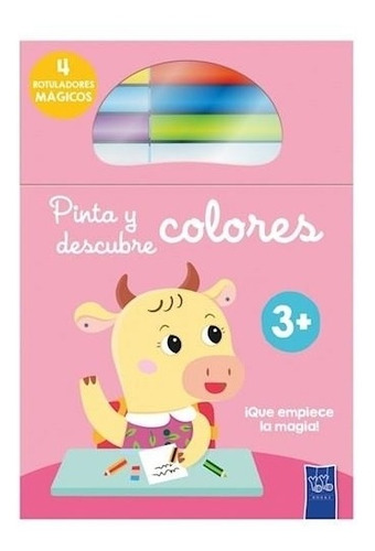 Pinta Y Descubre Colores- Vaca - Yoyo