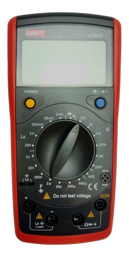 Medidor De Capacitancia De Inductancia Ut603 Uni-t
