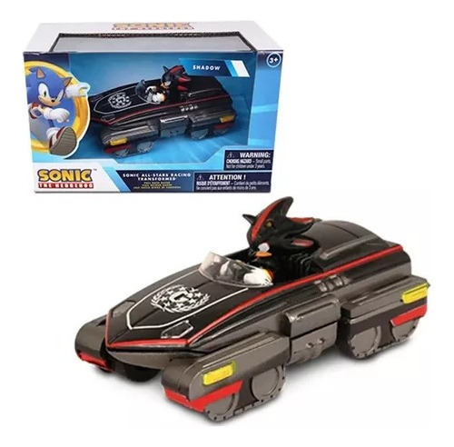 Shadow Sonic Sega All Stars Racing Carro Friccion Nkok Color