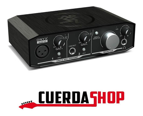 Placa Interfaz De Audio Usb Mackie Onyx Artist 12