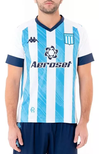 Camisa de Racing Club I Futebol Camiseta 2022/23 cód KL7459