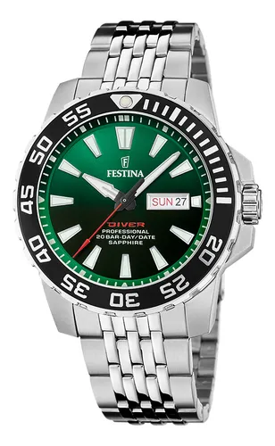 Reloj F20661/2 Verde Festina Hombre The Originals