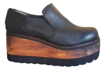 Comprar Zapato Abotinado Nazaria N°39 Cuero Vaca Impecable Caballito