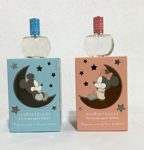 Imagen 6 de 7 de Perfume Disney Bebe Sueños Felices Minnie 50ml.