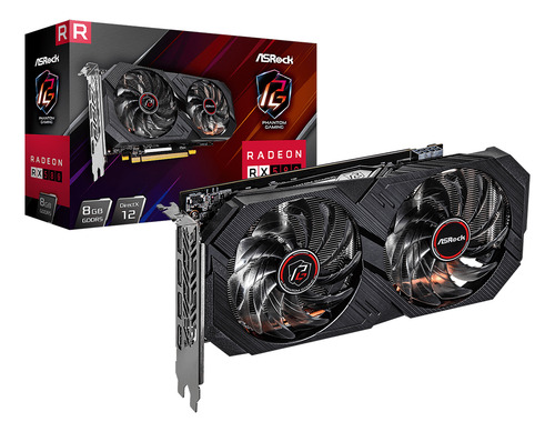 Placa De Video Amd Asrock Rx 580 Oc 8gb Gddr5 (Usado)