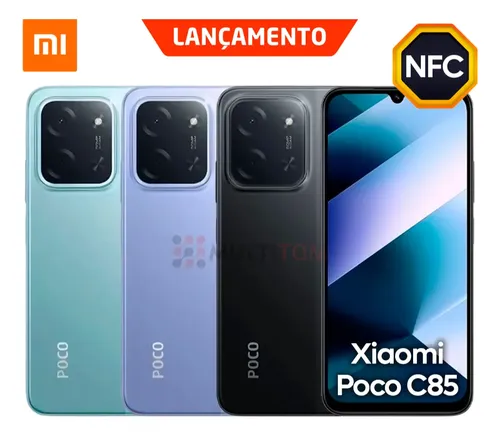 Celular Xiaomi Poco C85 Nfc 128gb Versão Global 6+6gb Ram