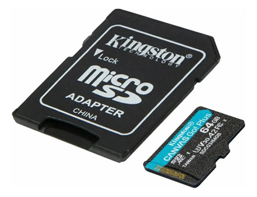 Kingston Sdcg3/64gb Memoria Micro Sdxc Canvas Go! Plus 64gb