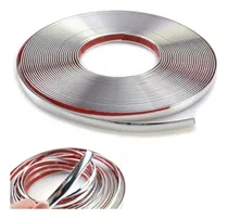 Comprar Moldura Decorativa Para Autos Cromada 20 Mm X 3 Metros