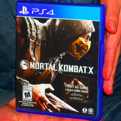 Mortal Kombat X Ps4 Juego Físico,usado Un Uso En Providencia