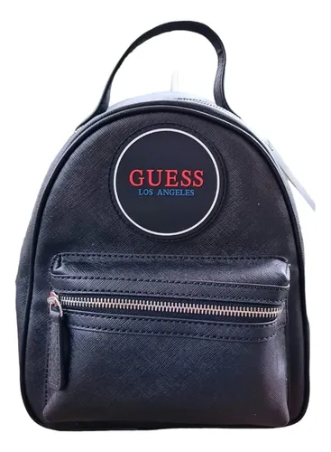 Mochila Guess Dama Original Sv845030 Negro Gris+envío Gratis