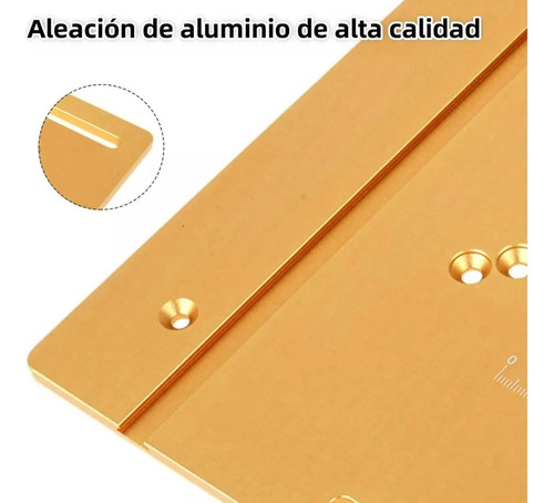 Mesa Router Multifuncional Inserto Placa Carpintería Ki