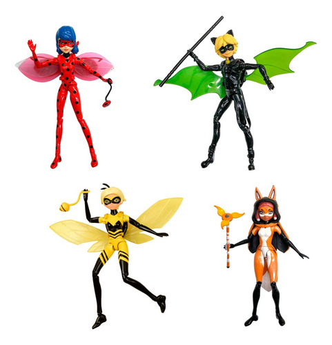 Miraculous Mlb - Muñeca Pequeña De 4.7 In Queen Bee
