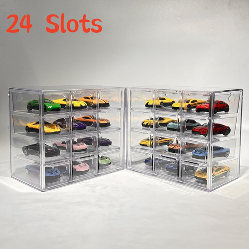 Inout Hot Wheels Display Wall Display Case Compatible Con De