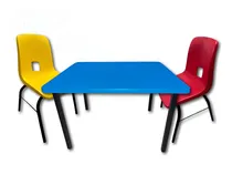 Comprar Mesa Preescolar Infantil Con 2 Sillas  Multicolor