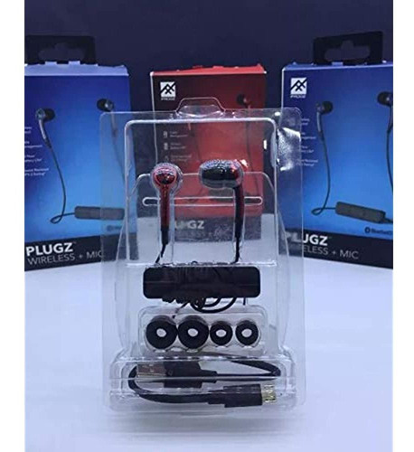 Imagen 3 de 5 de Ifrogz Ifplgwrdo Plugz Auriculares Inalambricos Color Rojo