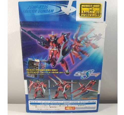 Imagen 4 de 5 de Figura Gundam Seed Destiny Mobile Suit In Action Saviour
