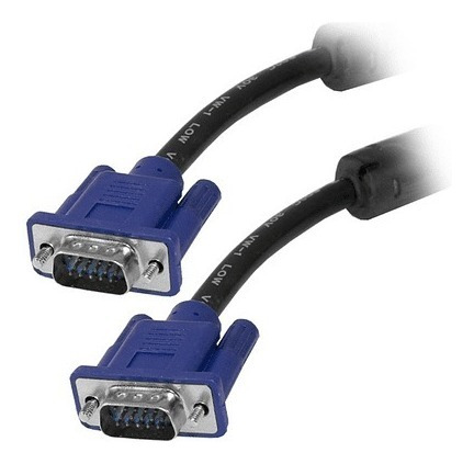 Cable Vga 10m. Macho/macho, Nikel, Conector Azul Rh8869