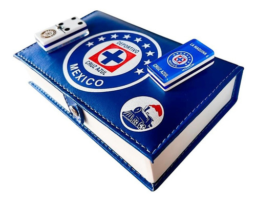 Domino Profesional Cruz Azul + Cubilete Liso + Dados Poker