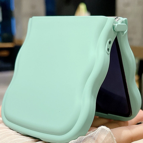 Para Samsung Zflip6 Funda Simple Color Sólido