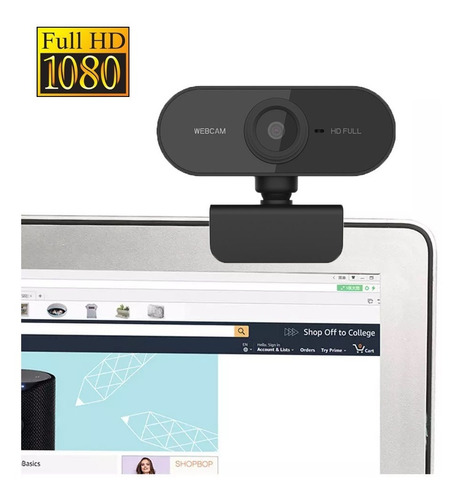 Webcamera 1080p Para Computador Vídeo Llamada Con Micrófono