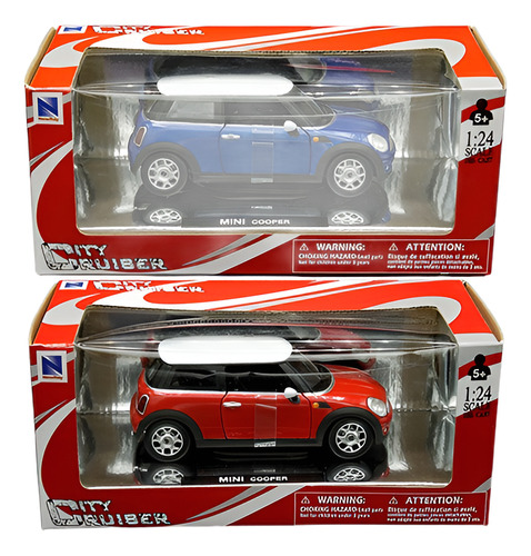 Mini Cooper 2006, Newray Coleccionable A Escala 1:24