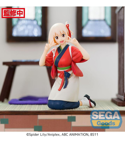 Chisato Nishikigi Lycoris Recoil Sega Figura Original Sellad