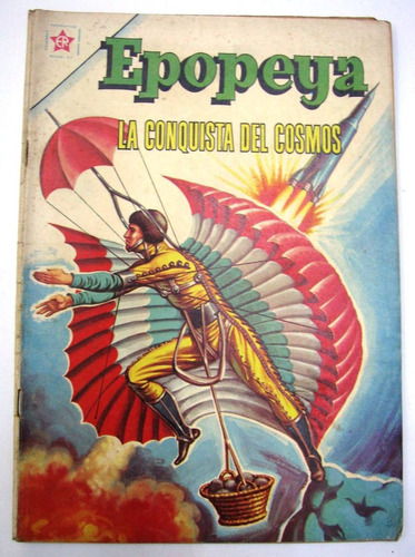 Antigua Revista Epopeya Conquista Del Cosmos Novaro Er 1962