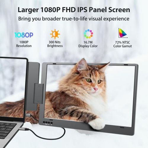 Kyy Extensor De Pantalla Para Computadora Portátil, Monitor