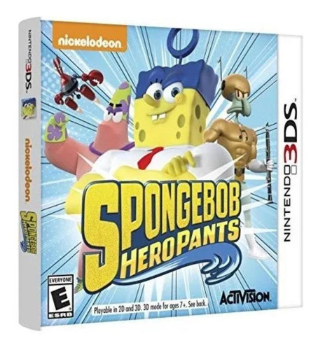 SpongeBob HeroPants  Standard Edition Activision Nintendo 3DS Físico