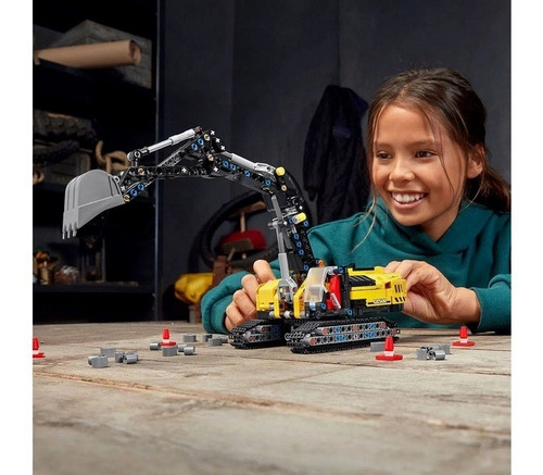 Imagem 10 de 10 de Lego Technic 2 Em 1 - Escavadeira Para Trabalhos Pesados