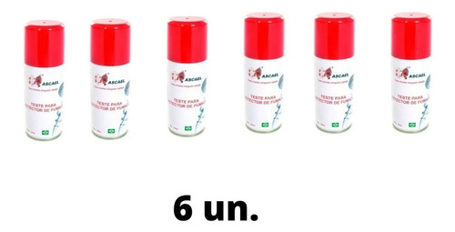 Kit C/ 6 Sprays P/ Teste Em Detectores De Fumaça - Ascael