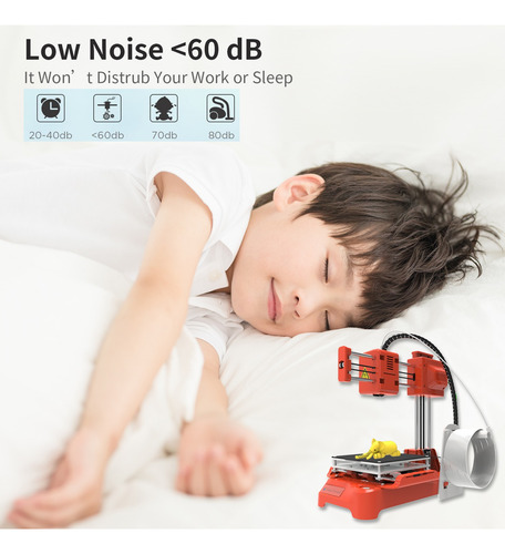 Easythreed K7 Mini Impresora 3d De Sobremesa,soporta Tf,usb