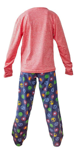 Pijama Marvel Avengers Rojo