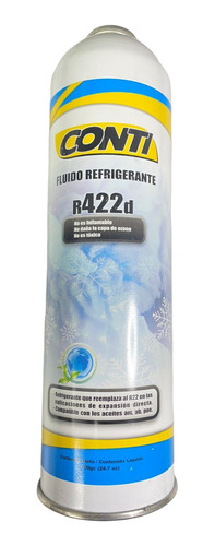 Gas Refrigerante R422d Sustituto R22