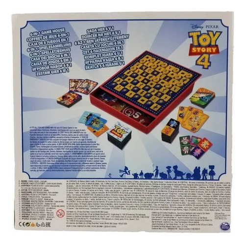 Juego Caja De 6 Juegos En 1 Toy Story (6052357)