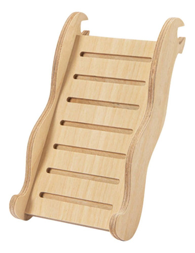 Escalera De Madera Para Hámster, Rampa Para Conejera, S