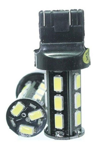 Lâmpada Led Circular T20 2 Polos 12v 18smd5730 Branca