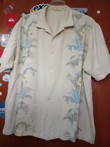 Camisa Tommy Bahama Xxl Seda 