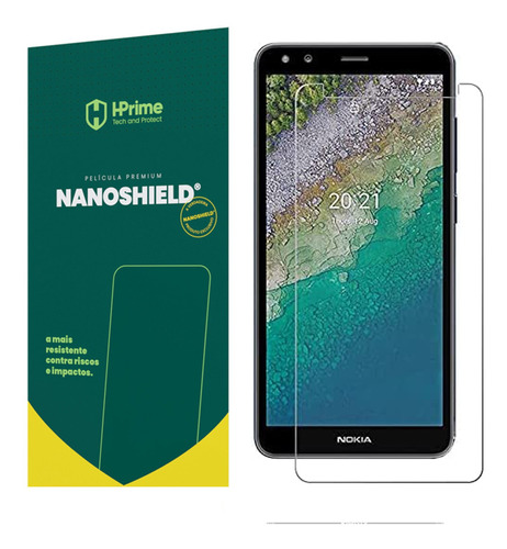 Película Anti Impact Nanoshield Hprime Nokia C01 Plus 5.45