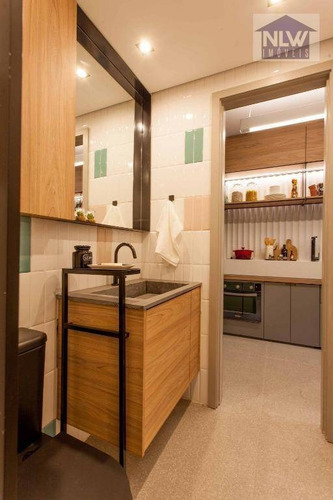 Studio Com 1 Dormitório À Venda, 24 M² Por R$ 305.700,00 - Campo Belo - São Paulo/sp - St0158