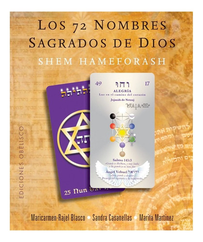 Libro Los 72 Nombres Sagrados De Dios (libro+cartas)