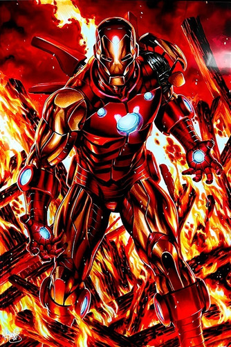 Poster De Iron Man Fan Art