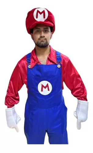 Disfraz De Super Mario Bros Para Adulto Mod04