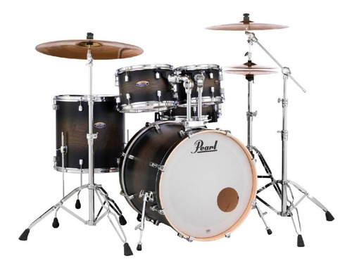 Batería Pearl Decade Maple Bombo 22 Satin Blk Burst Cuo