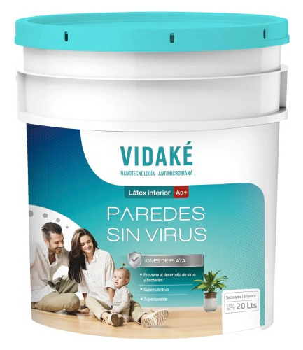 Vidake Latex Interior Ultra Lavable Con Perfume Aike X20lts