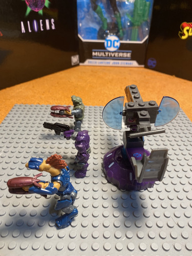 Megabloks Mega Construx Halo Covenant Vs Spartans (701) (Usado)
